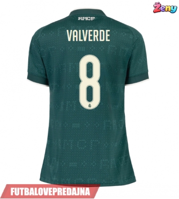 Lacne Ženy Futbalové dres Real Madrid Federico Valverde #8 2026-27 Krátky Rukáv - Preč